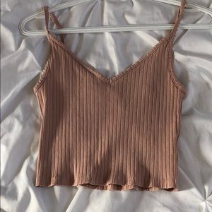 H&M Soft Pink Crop Top